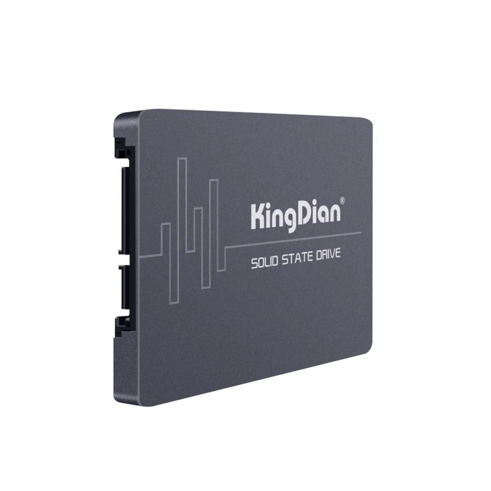 KingDian SATA III S370 128 ГБ 256 ГБ 512 ГБ Внутренний твердотельный диск Жесткий диск для ноутбуков настольных ПК с 3 года гарантии
