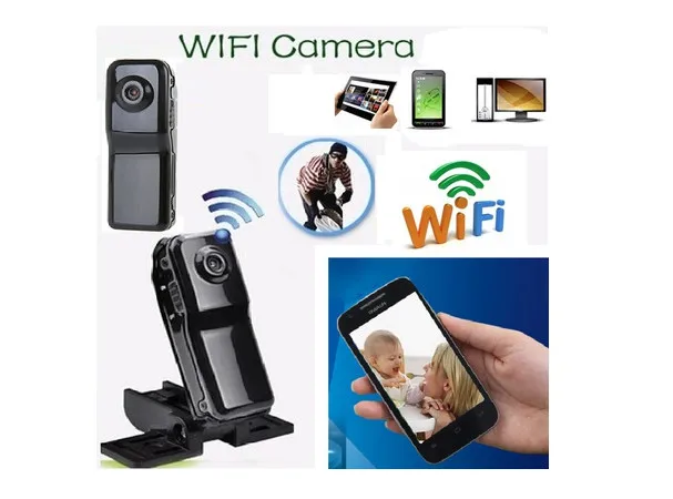 Мини Wifi Ip Беспроводная камера наблюдения Удаленная камера Поддержка Android Iphone PC просмотр - Цвет: No TF Card