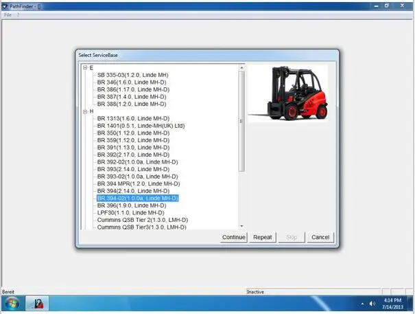 Linde Pathfinder / v3.6.2.11 [04/2019] |