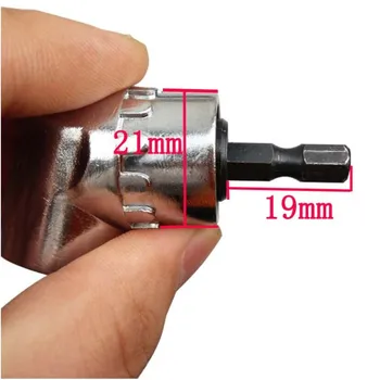

Electrician dynamic bending and reversing the screwdriver wrench screw machine tools turn a corner with a screwdriver attachment