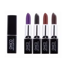 Портативный растительные экстракты смываемый временный окрашивание для волос карандаш губная помада покрытие белых волос