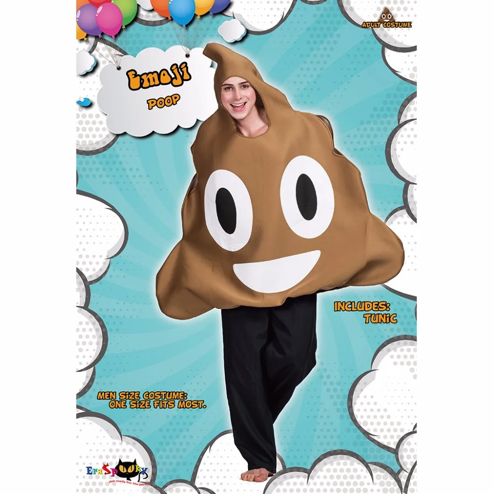 

Halloween Poop Expression Costumes