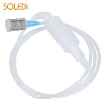 SOLEDI домашняя трубка для пивоварения шланг для алкогольное Пиво Вино вода нетоксичный бар наборы шланг для алкоголя Прямая