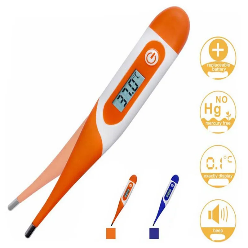 2017 Child soft head digital a thermometer bebe for Children household