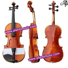 Hand-Made, природные Запылали Клен, глянцевая Краска Скрипка(AVL-009