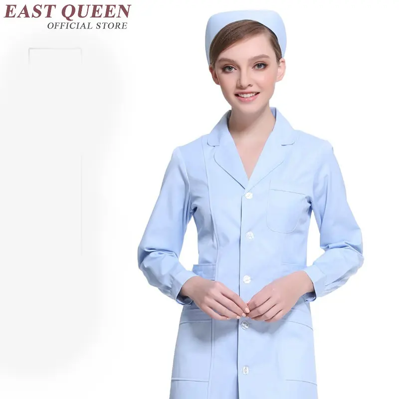 Больничная медсестер медицинская одежда униформа для медсестер белая форма медсестры Дизайн дизайн медицинские халаты KK168