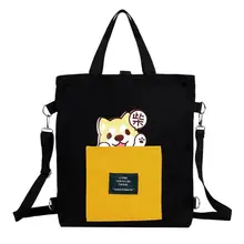 Холщовая Сумка на плечо для женщин, квадратная сумка для покупок, Большая вместительная сумка, сумки-мессенджеры, Sac A Dos Bolsas Mochila Feminina Mujer