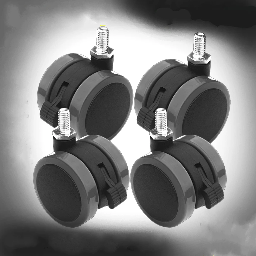 Office Desk Casters Multifunction Screw Universal Wheel Computer Desk