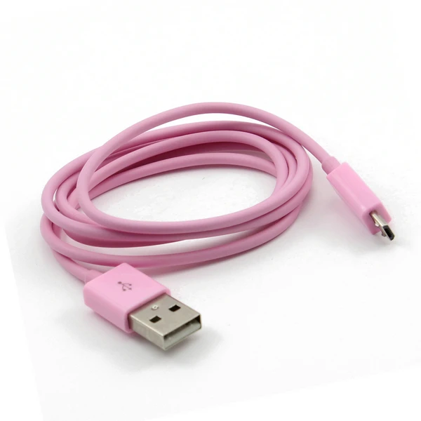 

Pink V8 Micro USB data sync cable for Samsung Galaxy S3