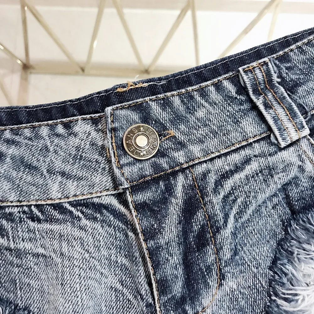 Новинка 2018 года Booty женские шорты Горячая Мода летние джинсовые хлопковые шорты с низкой талией стрейч мини Супер джинсы Клубная одежда 5