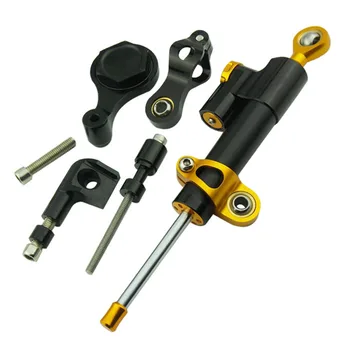 

Motorcycle Steering Damper Stabilize Bracket Suport For YAMAHA YZF600 R6 06-11 R1 09-11 Stabilizer Linear Reversed Safety Contro