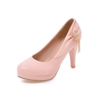 

New age season high with shallow mouth waterproof Taiwan 43 women's shoe size code 33-18115