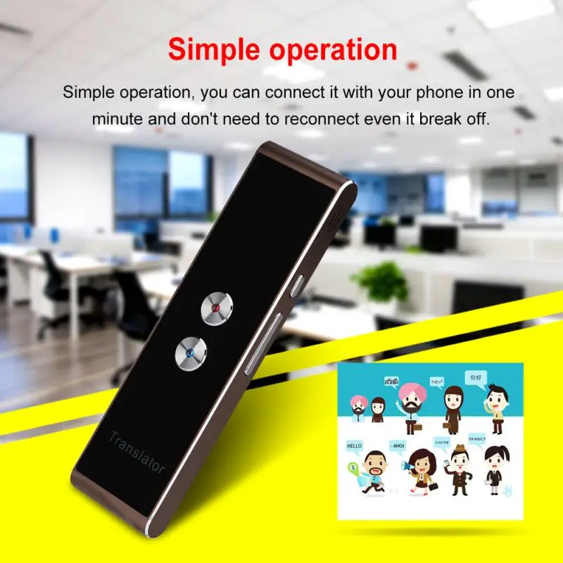 Portable Smart Two-Way Real Time Multi-Language Voice Translator for Learning Travel Meeting