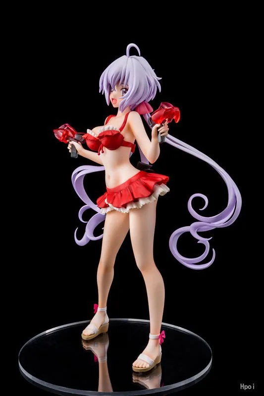 Японский аниме Symphogear Chris Yukine купальник Ver. Сексуальная фигурка для девочек