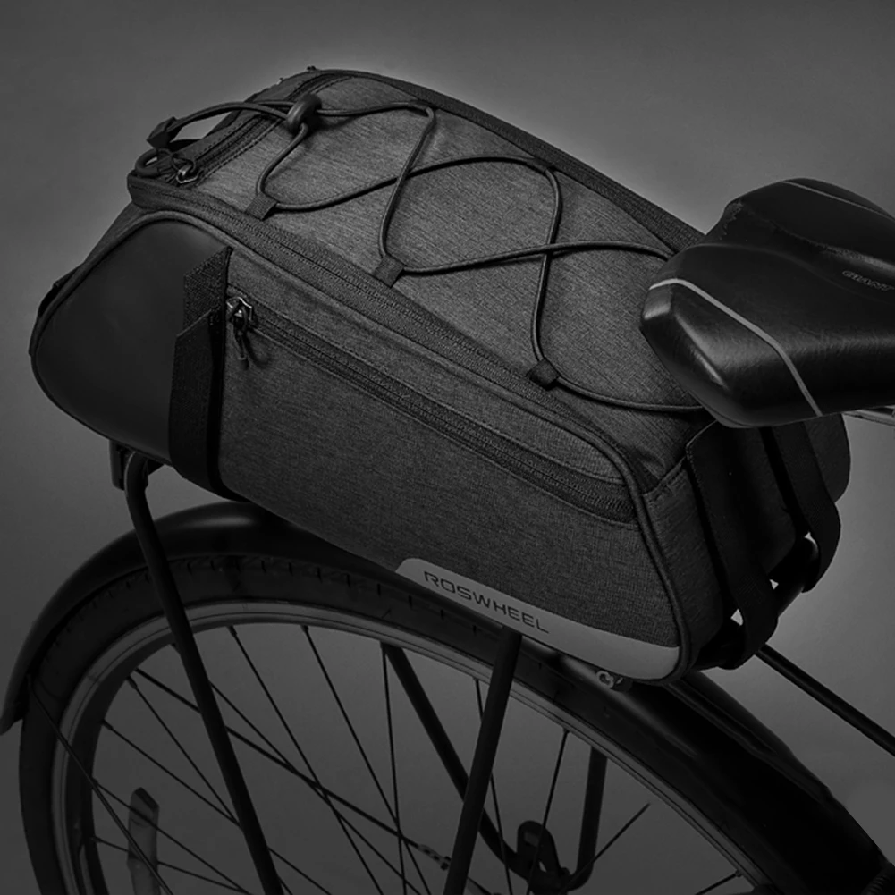 Top Bicycle Bag 10L Bike Rear Rack Bag Bicycle Shelf Utility Multifunctional Bike Trunk Bag Bicycle Rucksack With Shoulder Strap 8 Top Bicycle Bag 10L Bike Rear Rack Bag Bicycle Shelf Utility Multifunctional Bike Trunk Bag Bicycle Rucksack With Shoulder Strap 8