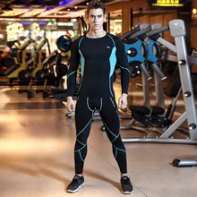 Прочные и компрессионные тренировочные, Длинные Фитнес и аэробики, высокая бомба и впитывающие пот быстросохнущие компрессионные рубашки