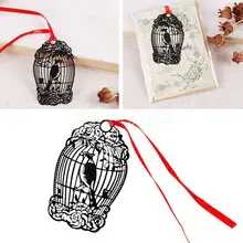 Ретро металлическая Закладка птица креативная Подарочная книга журнал метка для этикетки ребенок чтения Книга маркеры