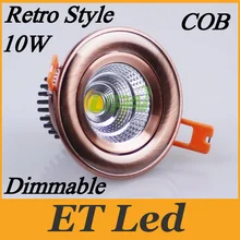 Светодиодные потолочные светильники с регулируемой яркостью Cob, светодиодные лампы 10 Вт, 800 люмен, CRI 88, 60 угол луча, холодный белый 6000K+ драйверы UL