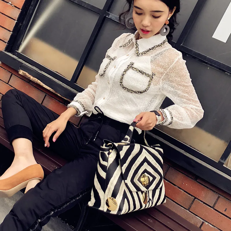 envelope bag stylish female big handbag leisure shoulder bag women zebra grain large capacity pu leather bag for girls tote (10)