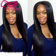 2016 Top sale Straight Full Lace Wigs Human Hair Brazilian Full Lace Wig Glueless Straight Lace Front Wigs With Baby Hair