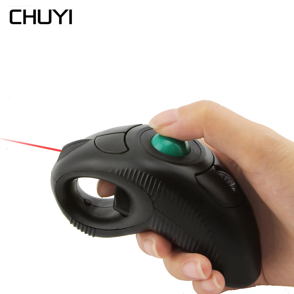 

Wireless Laser Pointer Trackball Mouse Ergonomic 1000DPI Adjustable Handheld Portable Air Mice For PC Laptop PPT Presentation