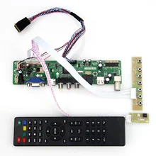 T. VST59.03 для B089AW01 V.1 lcd/светодиодный драйвер контроллера(ТВ+ HDMI+ VGA+ CVBS+ USB) LVDS повторное использование ноутбука 1024x600