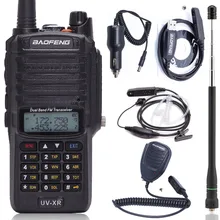 Baofeng UV-XR 10 Вт Высокая мощность 4800 мАч батарея IP67 Водонепроницаемый VHF UHF Двухдиапазонная рация двухстороннее радио