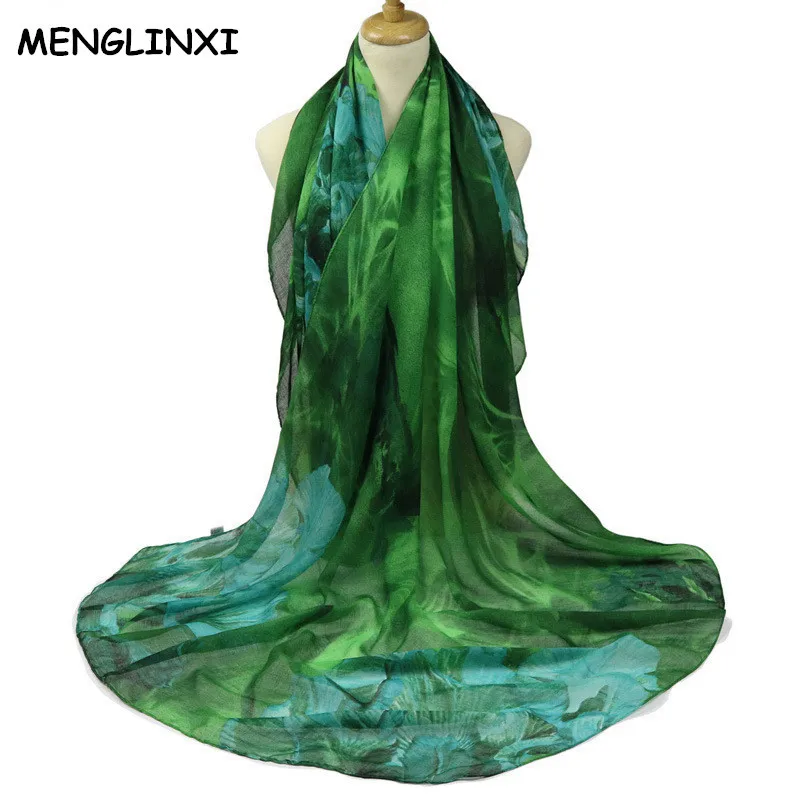 

2018 New Luxury Brand Cachecol Gradient Color Paisley Print Scarf For Women Fashion bandanna hijab Foulard Scarves Wraps Shawl