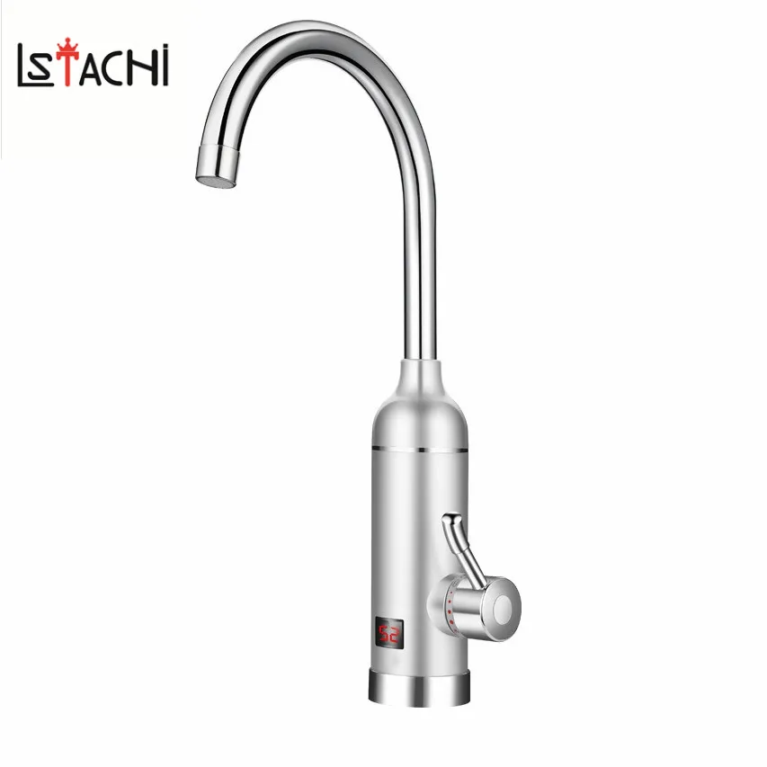 

LSTACHi 3000W Electric Water Heater Kitchen Hot Water Faucet Instant Heating Tap Under Type With Digital Display 220V