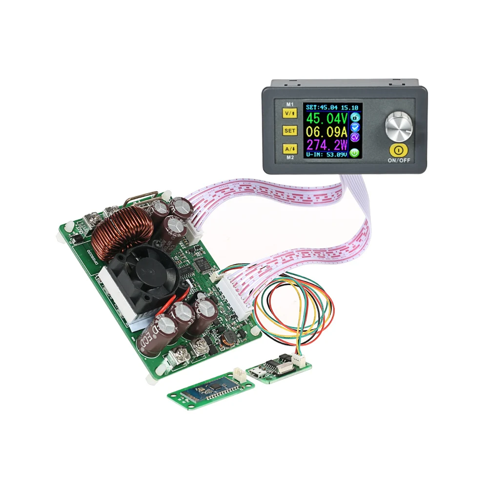 LCD Digital Programmable adjustable DC Power Supply Module Control Buck