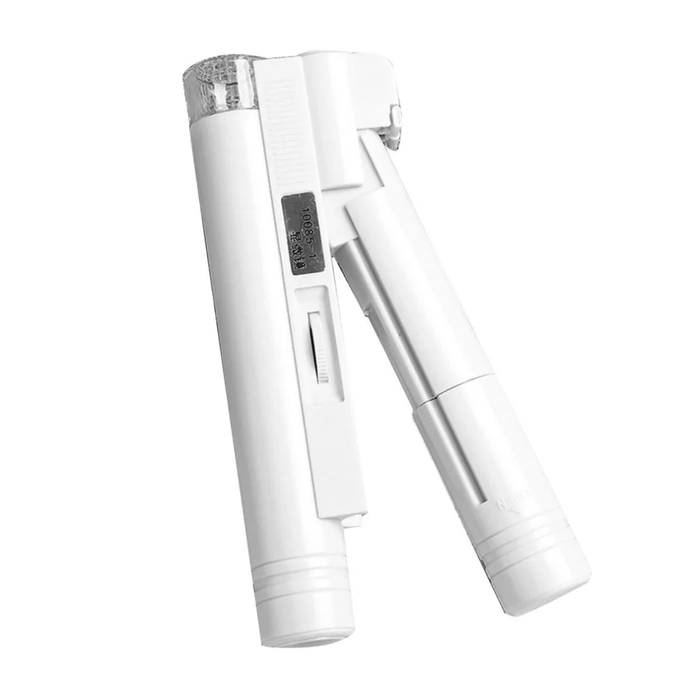 Binocular microscope (with scale) with LED lamp high magnification magnifier lighting double tube | Инструменты