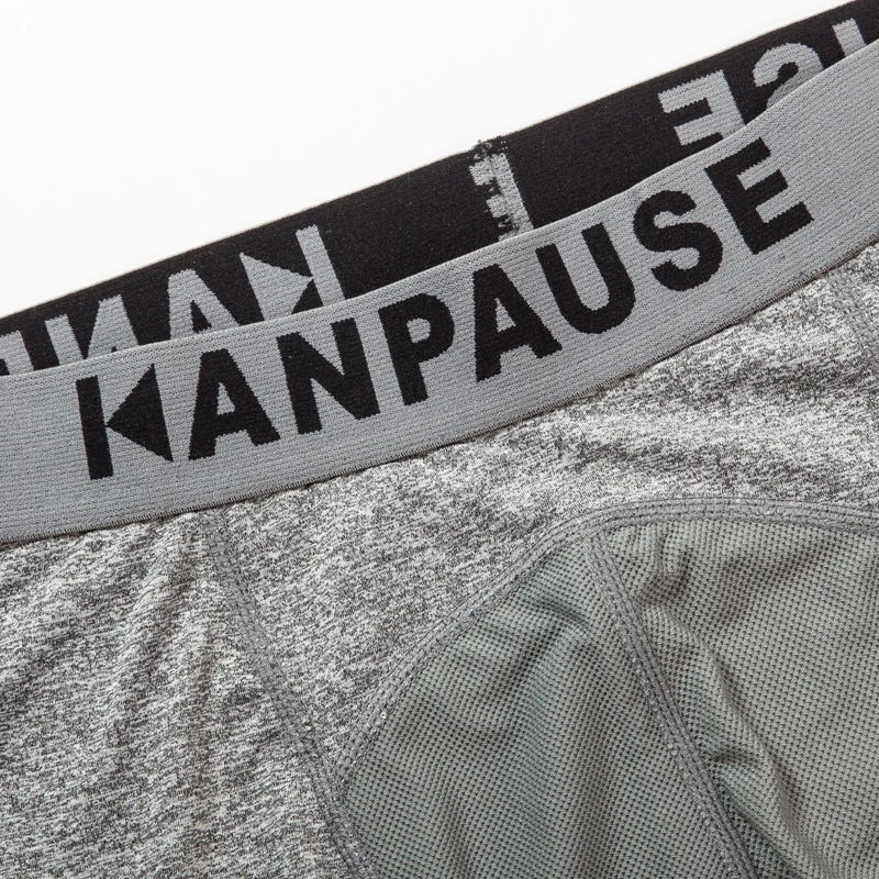 Новое поступление KANPAUSE мужские компрессионные колготки для бега шорты фитнеса