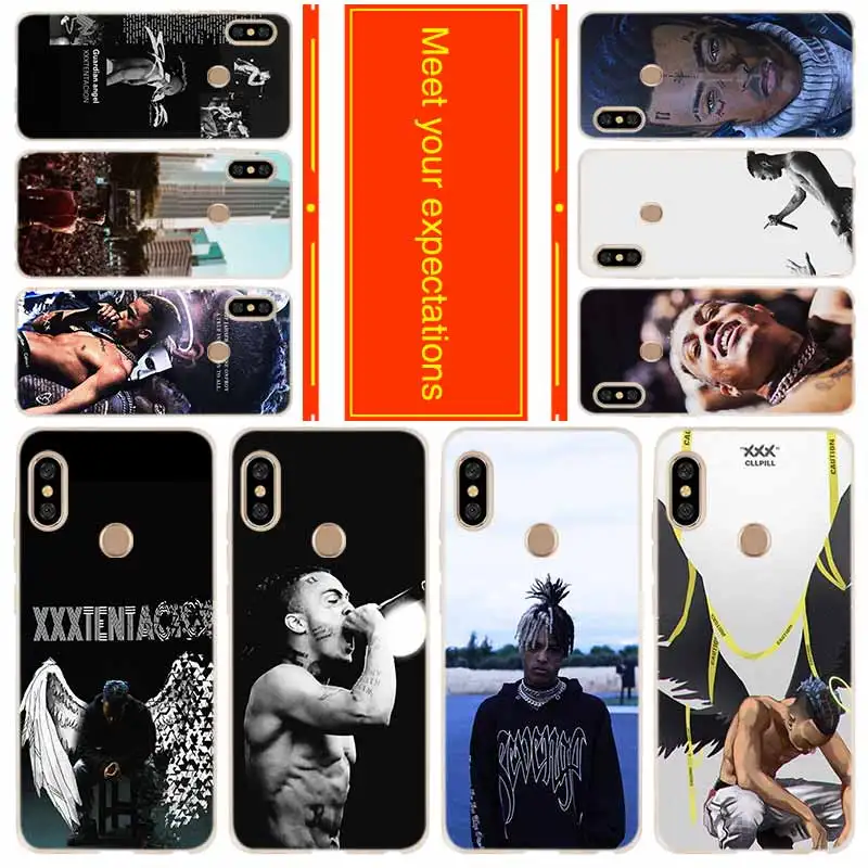 

Phone for Xiaomi Redmi go 7 6a 5a 5plus 4a 4x 3s Note 7 6 5 4 3 5a K20 pro Cover Case Rap Singer XXXTentacion MC