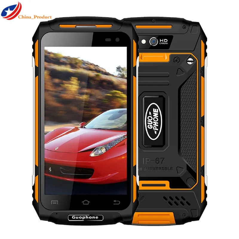 GUOPHONE X2 IP67 водонепроницаемый ударопрочный мобильный телефон 5500 мАч 5 0 &quotHD MTK6737