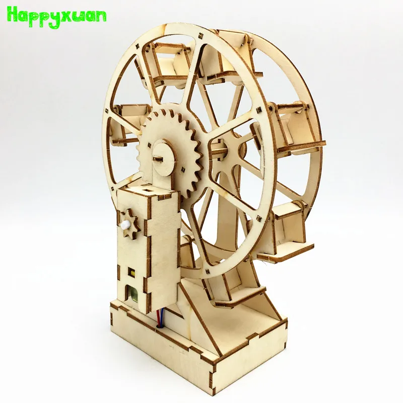 Happyxuan DIY Science Projects электрическое учебное колесо обозрения создайте свою модель