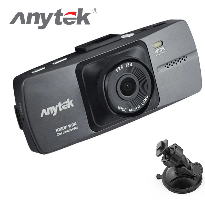 Anytek Car DVR HD Car Camera Recorder Black Box 170 Degree 6G Lens