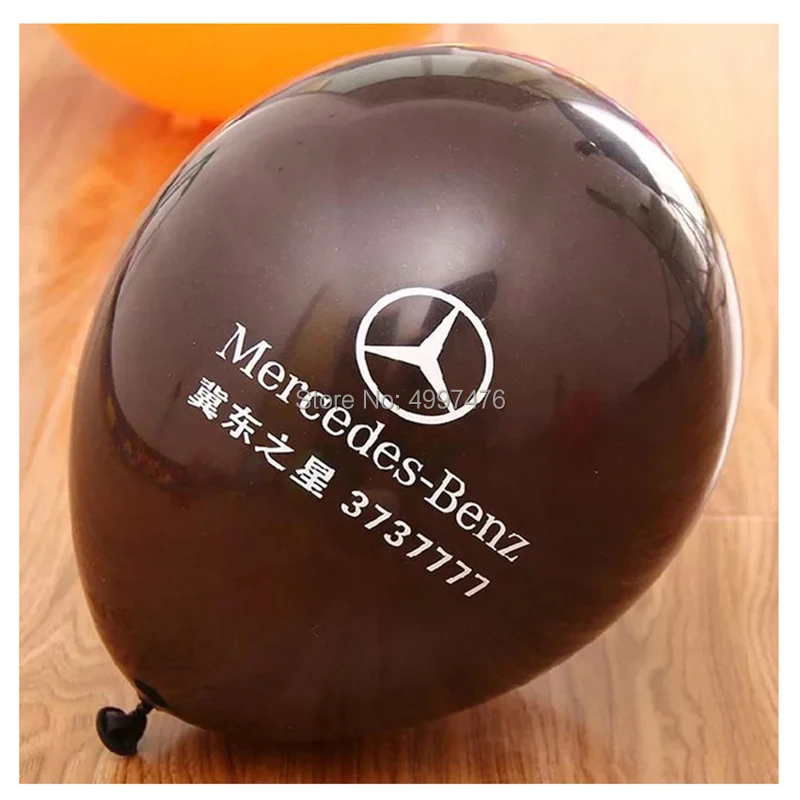 printing logo balloon