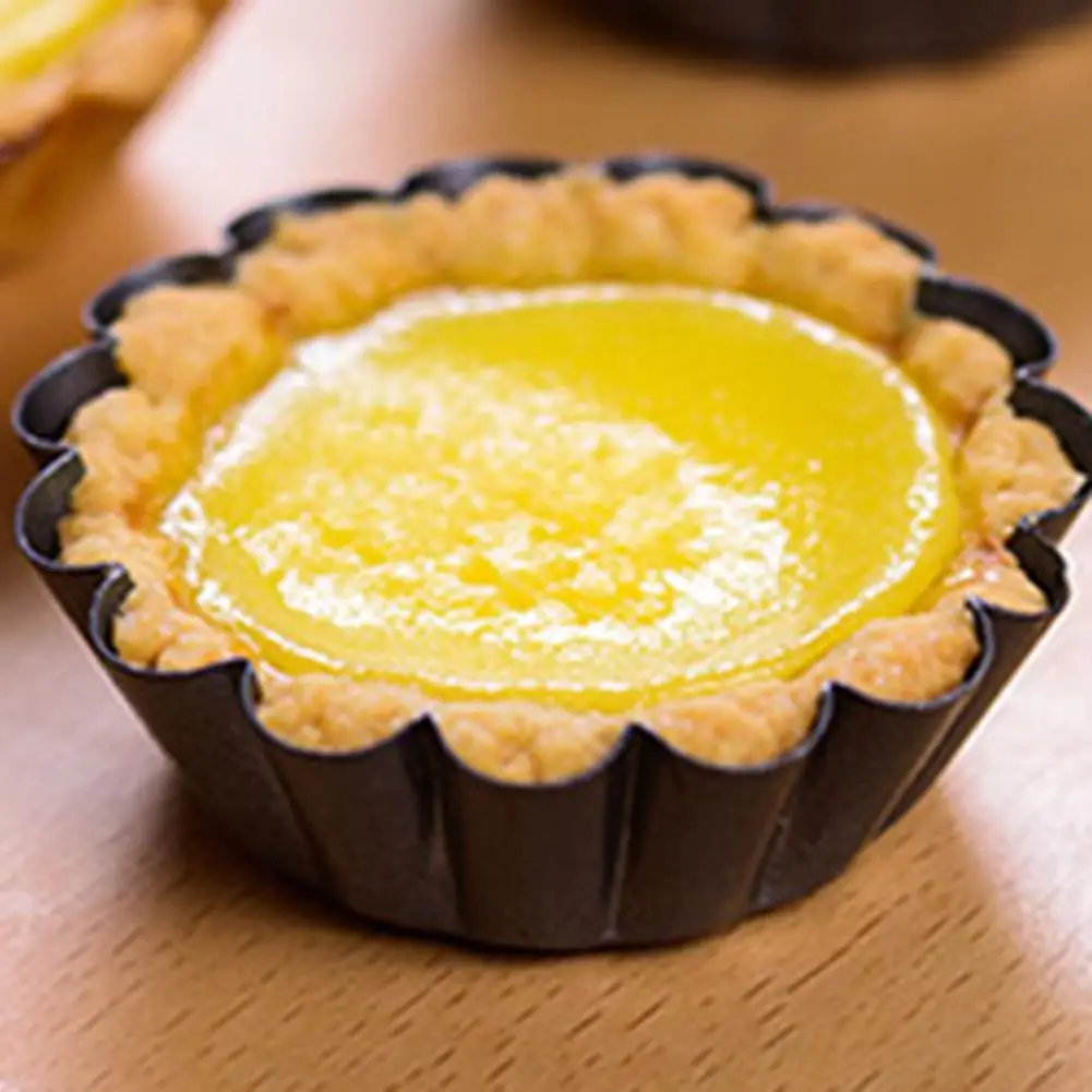 12 шт./компл. DIY антипригарное яйцо Tartlet Tins/мини пирог Pan Tart форма для капкейков