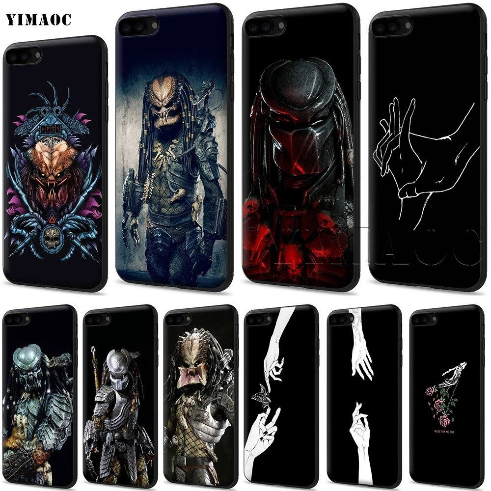 

YIMAOC Borg Lost Predator Silicone Soft Case for iPhone 11 Pro XS Max XR X 8 7 6 6S Plus 5 5S SE