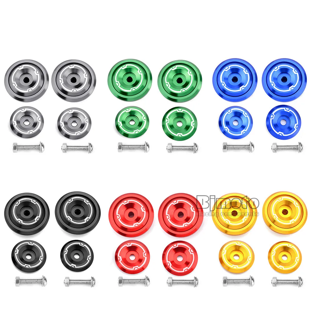 Motorcycle CNC Aluminum Frame Hole Cap Cover With Screws Moto Fairing Guard Accessories For Kawasaki z900 2017 2018 z 900 (11)