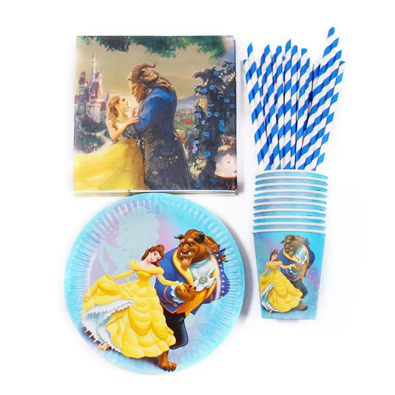 85 шт. набор одноразовой посуды с изображением Человека-паука бумажные тарелки салфетки для стаканчиков для детского душа соломинки для украшения свадебной вечеринки