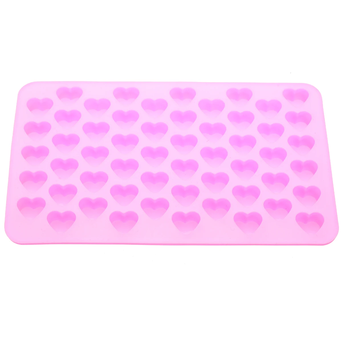 55 Holes Silicone Mini Heart Mold Chocolate Candy Ice Cube Mould Love Shaped Fondant Cake Decoration Kitchen DIY Baking Tool