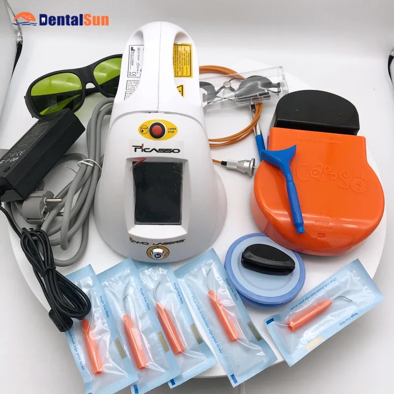 Dental 810nm Diode Oral Soft Tissue Surgery and Teeth Whitening Laser 7W Dental Laser