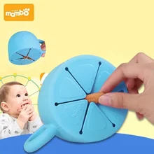 Baby Infant Bowl Snack dishes Silicone Cup Toddler Kid Feeding Food Bowl Handle Snack Storage Container Children Plate Tableware