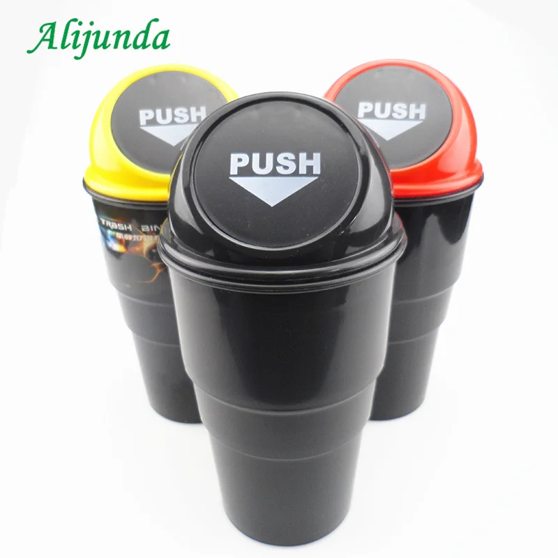 Hot selling Car Trash Can Garbage Dust Case Holder Bin Car-styling for Subaru Forester Outback Legacy Impreza XV BRZ | Автомобили и