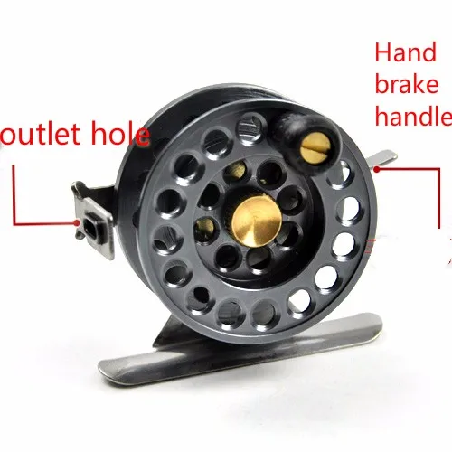 Рыболовные снасти полностью металлические рыболовные снасти летающие Рыболовные катушки ледобур для рыбалки диаметр 51 мм ремень ручной тормоз