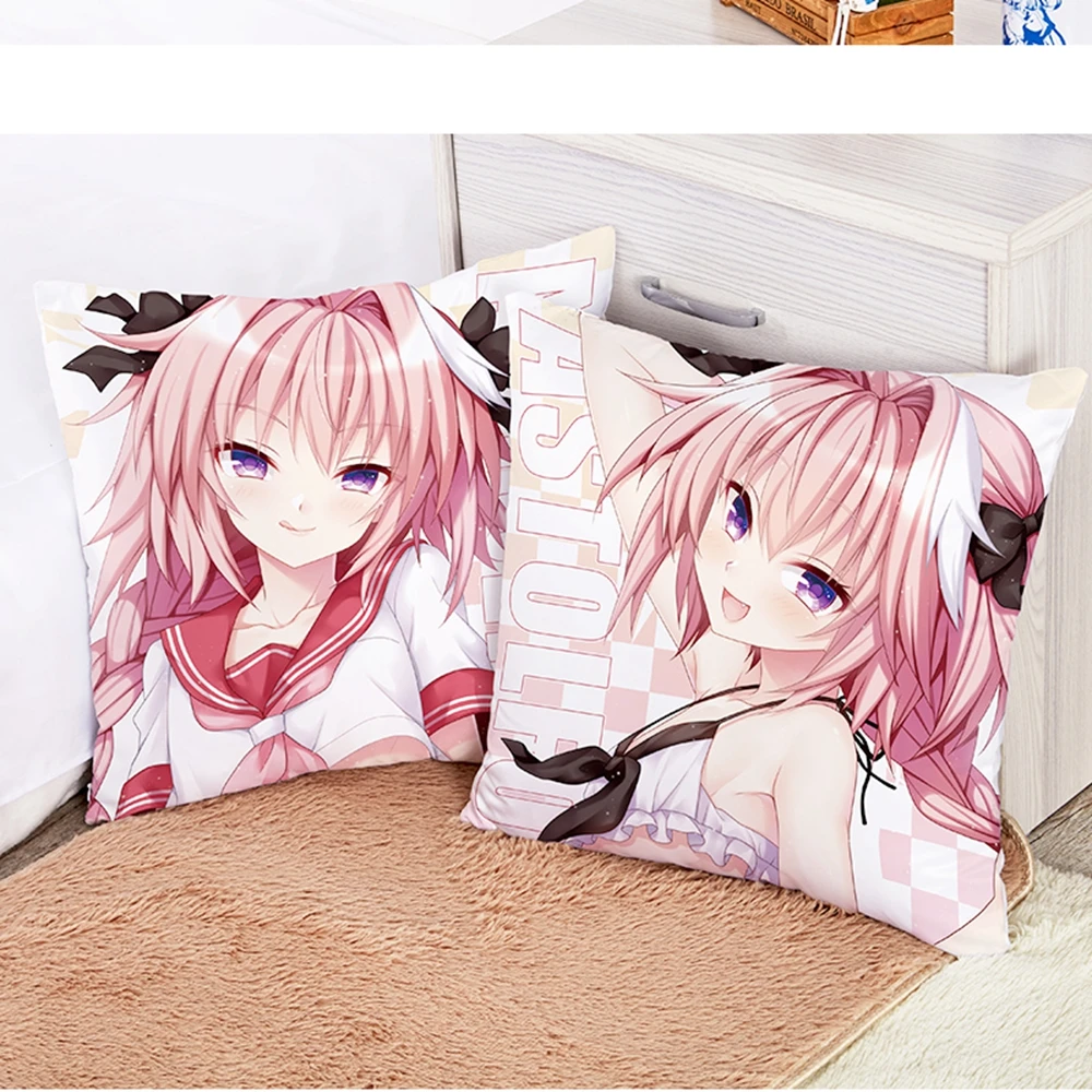 Плюшевая подушка аниме JK Fate Apocrypha Astolfo Rider 45x45 см|Реквизит для костюмов| |