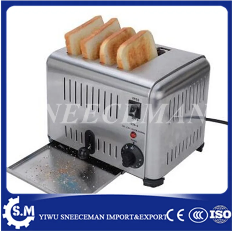 Six Toaster Toaster, Commercial Automatic Toaster, Onebutton Breakfast