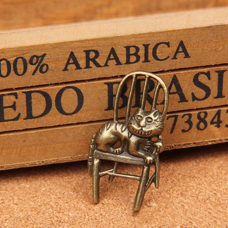 10pcs--31x22mm Antique bronze tone Cat in a Chair charms pendant 10pcs--31x22mm Antique bronze tone Cat in a Chair charms pendant