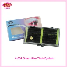 20 лотков поддельные ресницы натуральные накладные 12 линий ресницы толстые Одиночная ресница ручной работы инструменты для макияжа